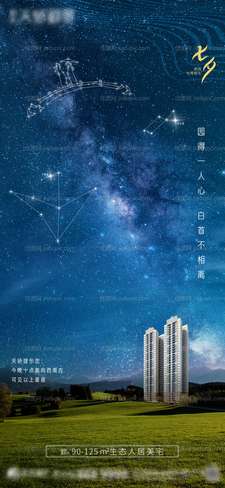 七夕节单图-源文件