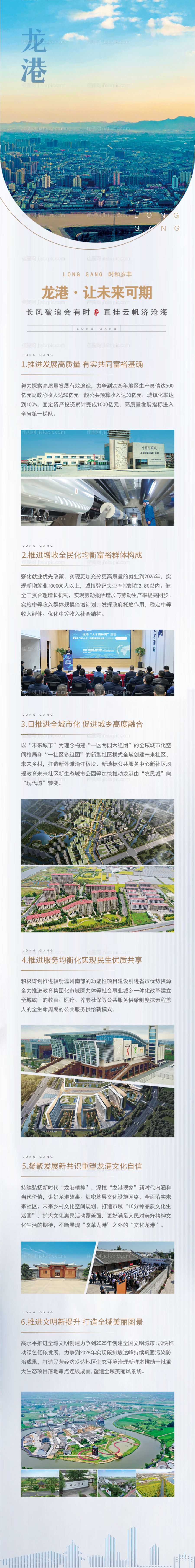 地产城市介绍长图海报-源文件