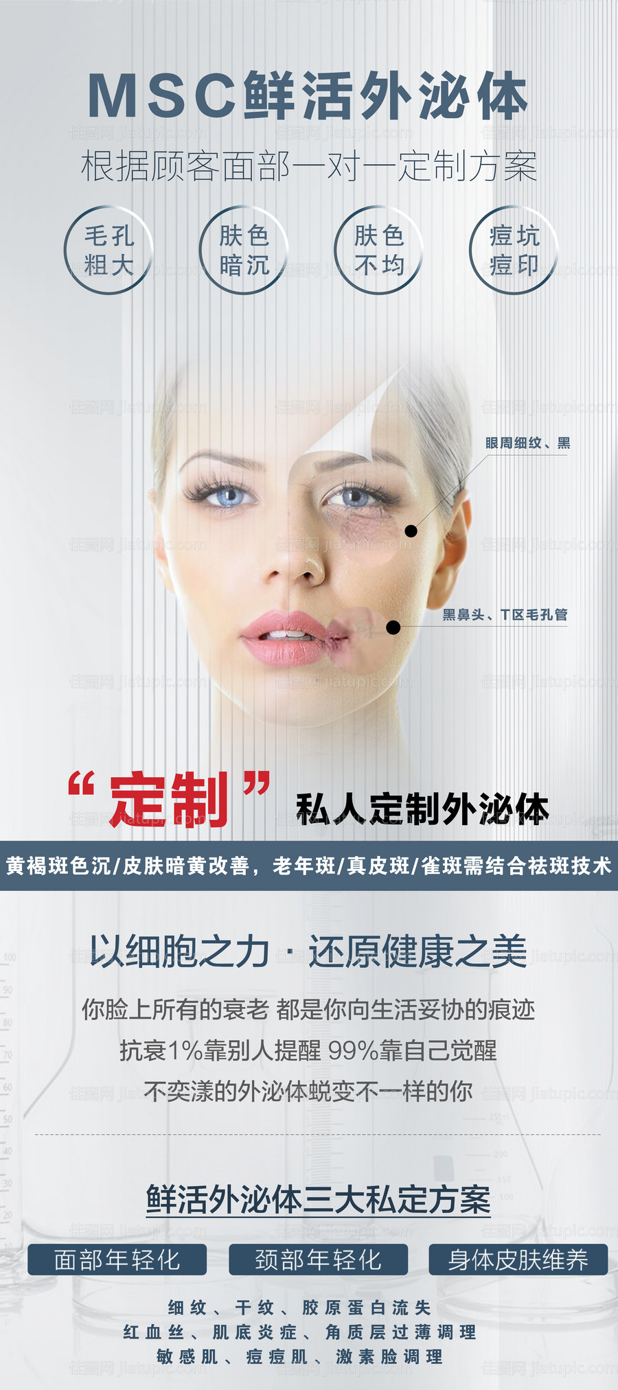 医美外泌体海报-源文件