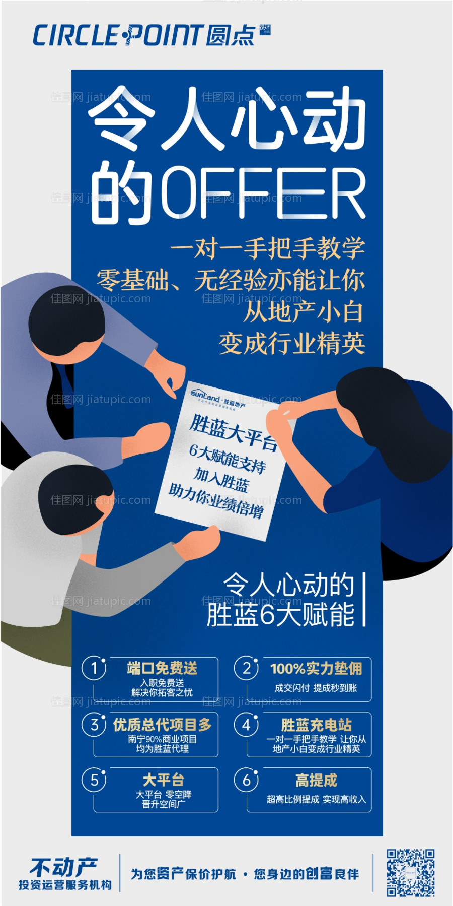 招聘offer录取通知海报-源文件