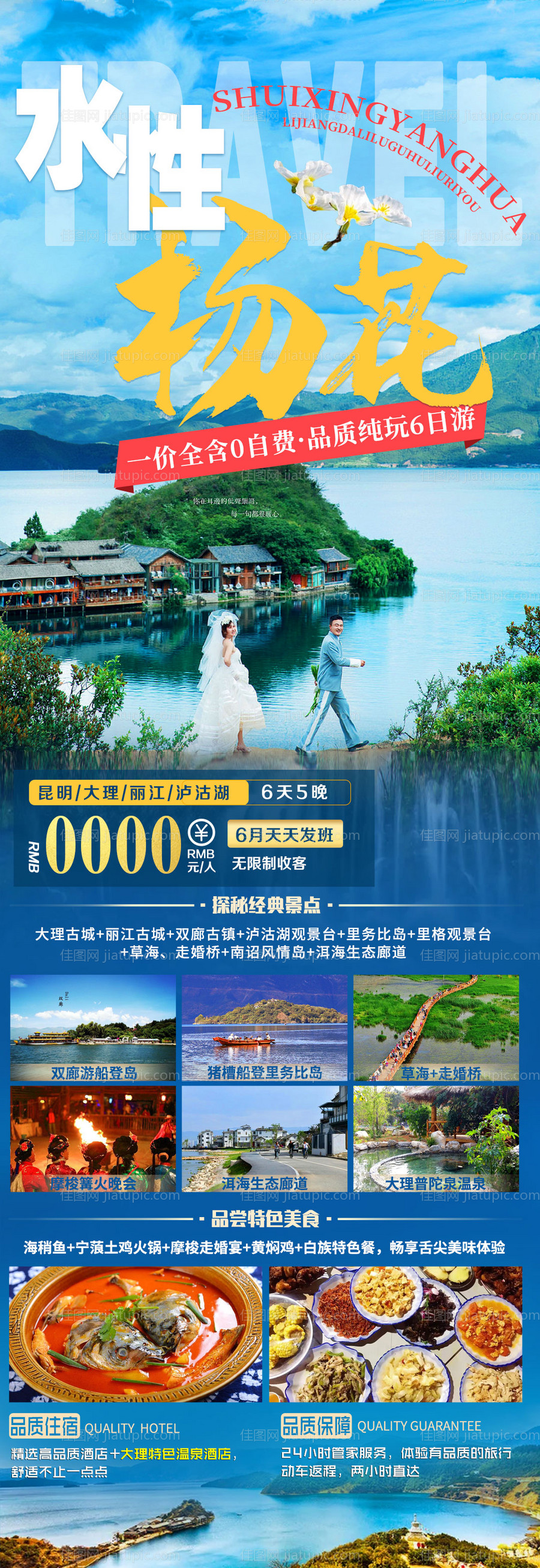 云南旅游海报-源文件