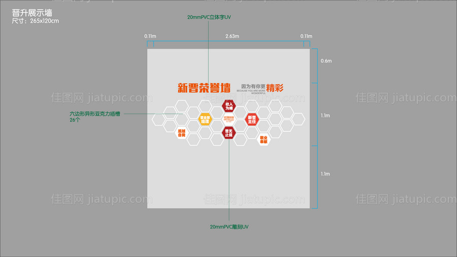 企业荣誉墙员工风采照片墙-源文件