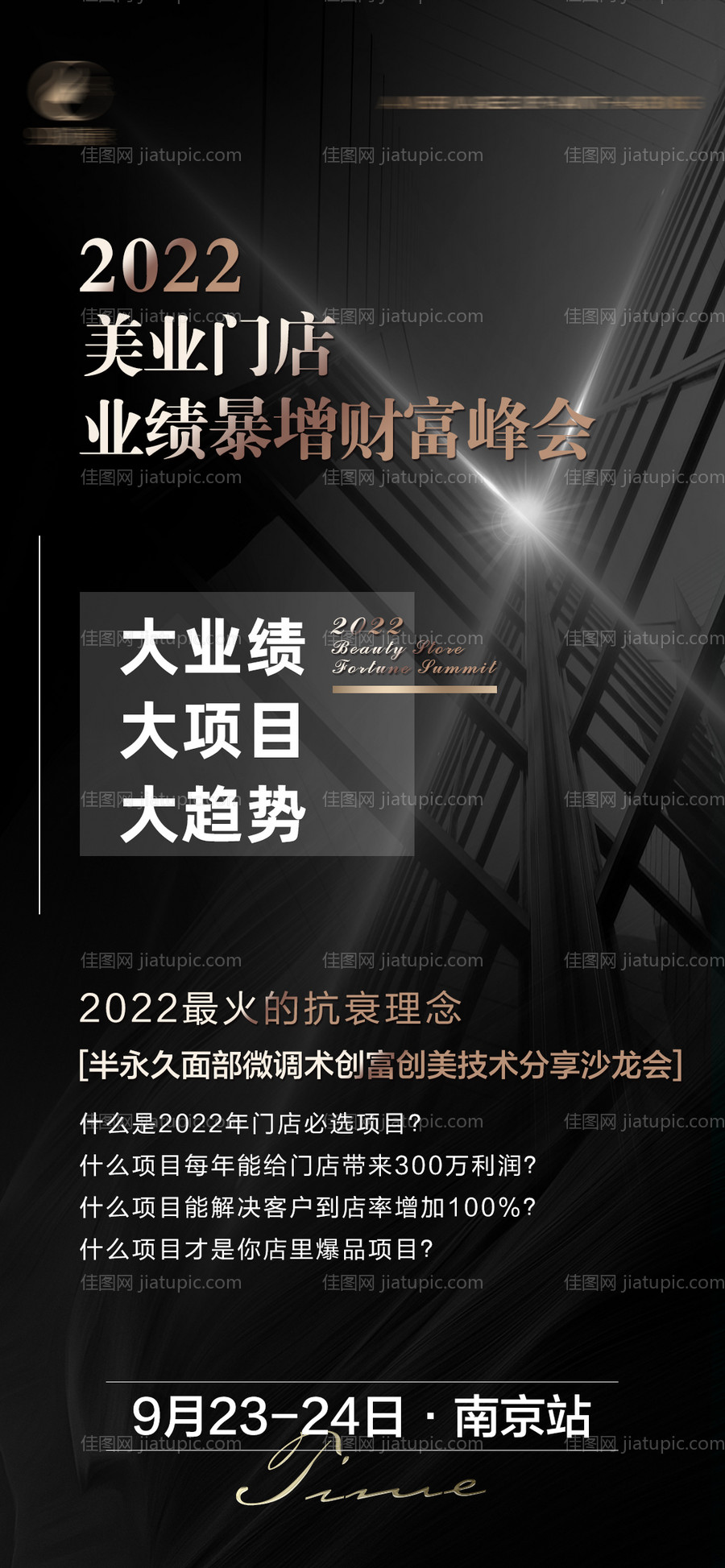 医美招商造势海报-源文件